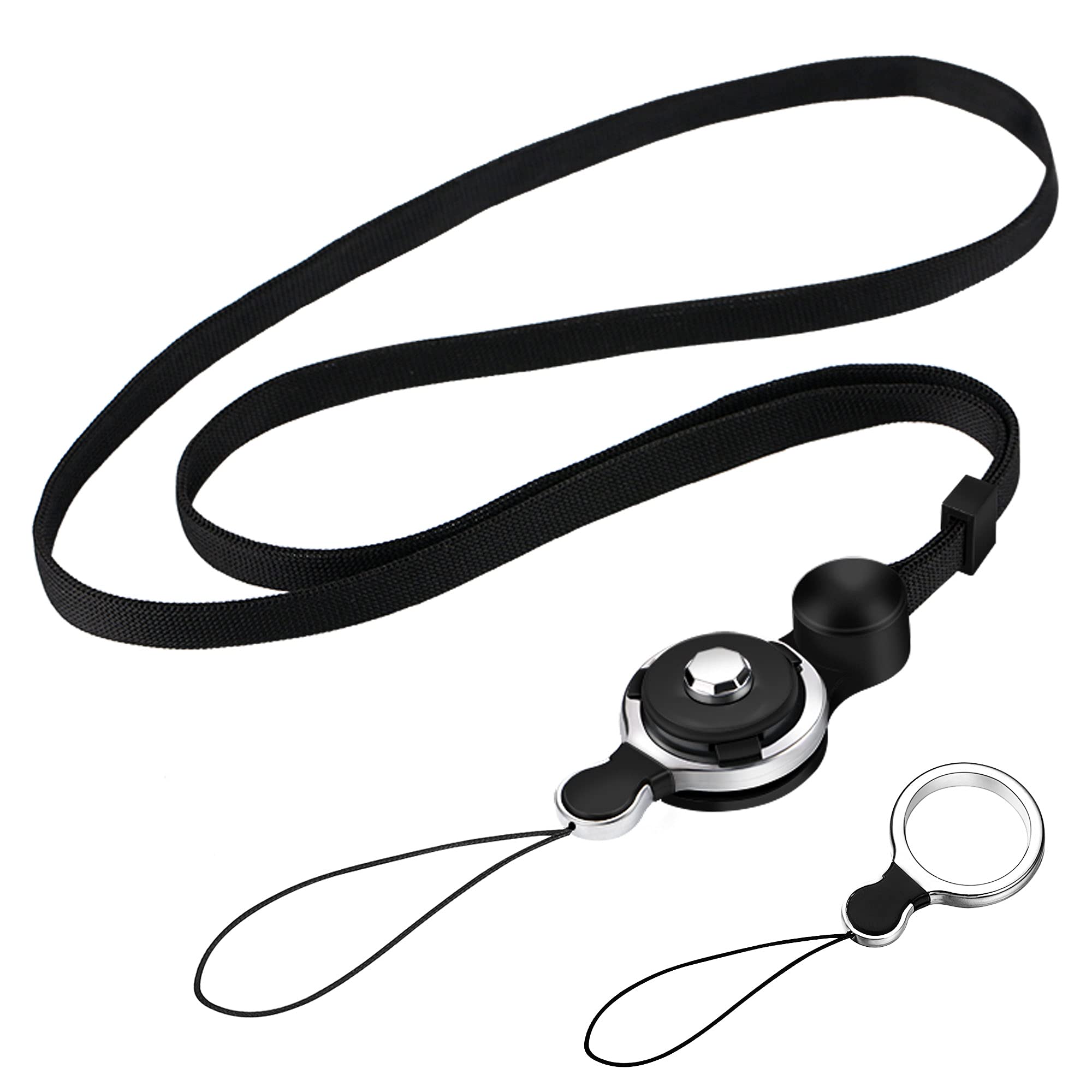 人気商品✨ネックストラップ スマホ 2WAY リングストラップ 落下防止 首掛け Amazon.co.jp: ネックストラップ スマホ 2WAY 首掛け リング
